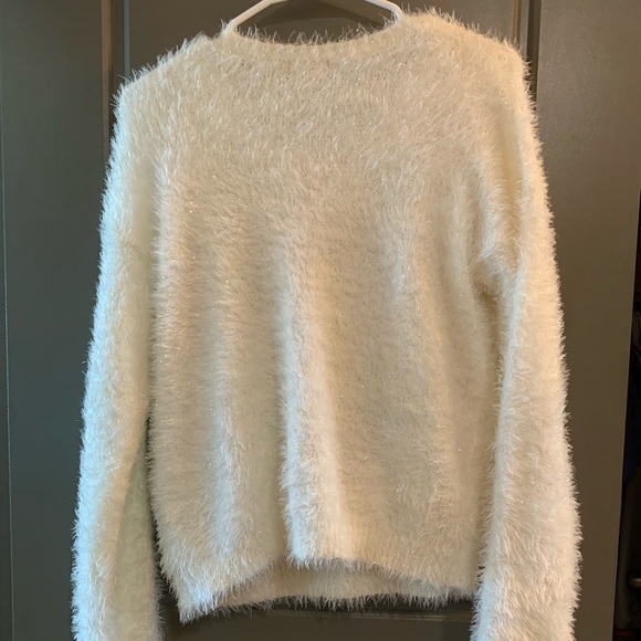 White Reindeer Sweater - Picture 2 of 4